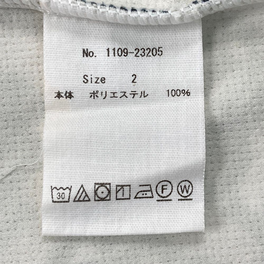 サイズ：2 CPG GOLF シーピージーゴルフ モックネック長袖Tシャツ 総柄