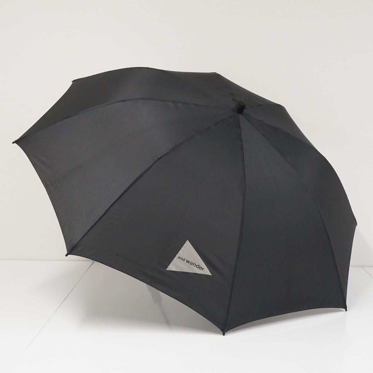 傘 EuroSCHIRM ユーロシルム USED品 and wander別注 スイングライトフレックスアンブレラ ブラック アウトドア トレッキング 60cm S3945