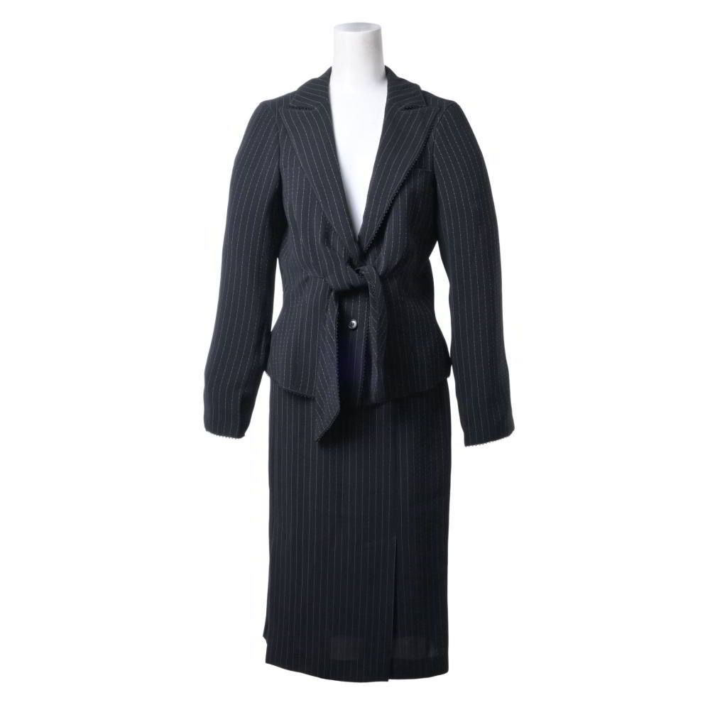 EMPORIO ARMANI PO ストライプ セットアップ スカート