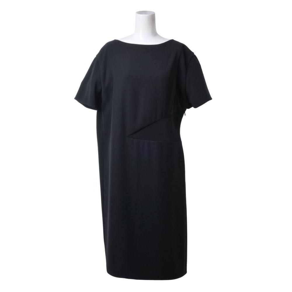 LANVIN 素材切替 PO ドレス ワンピース