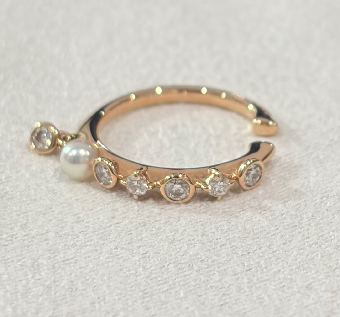 MIKIMOTO ミキモト K18PG イヤーカフ