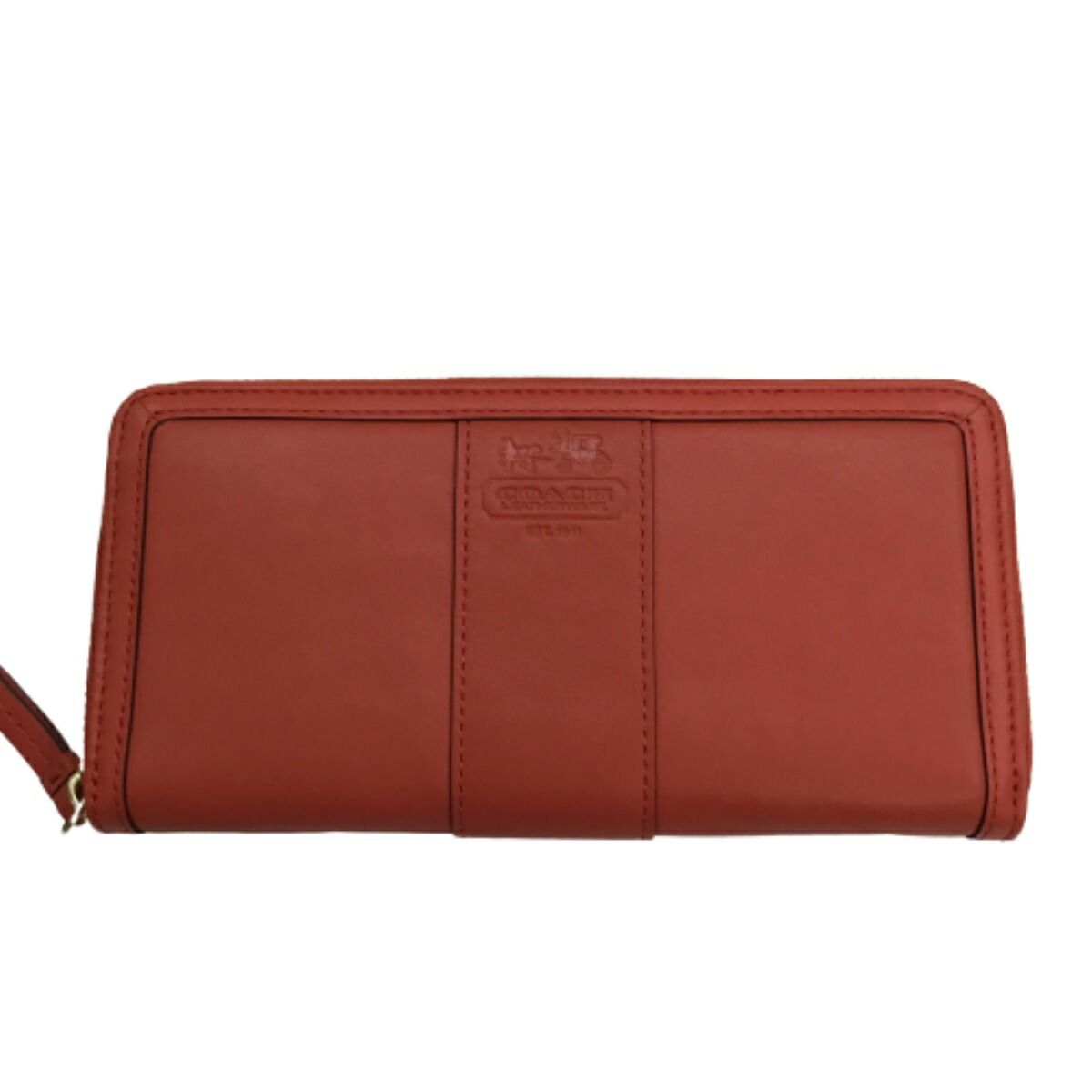 ♪♪COACH コーチ レディース 長財布 ラウンドファスナー オレンジ