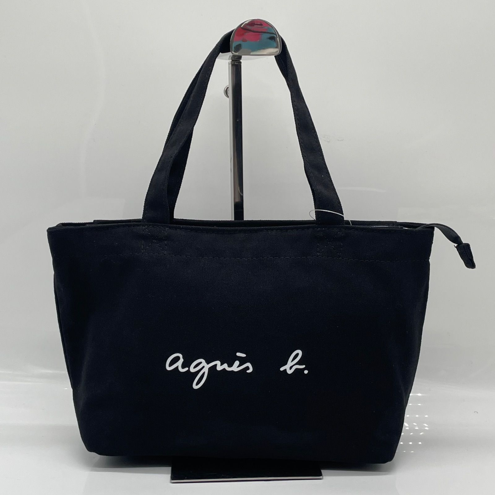 BN8882○agnes b アニエスベー トートバッグ Sサイズ ブラック 