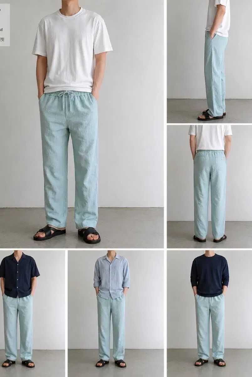 タグ付き新品) COS リネン メンズ パンツ 30- 32