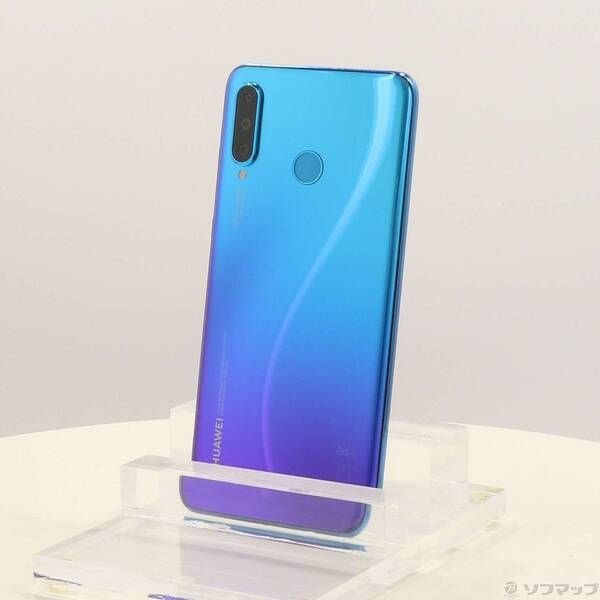 ソフマップ 〔中古品〕 HUAWEI P30 lite 64GB ピーコックブルー HWSEC1 Y!mobile【349】