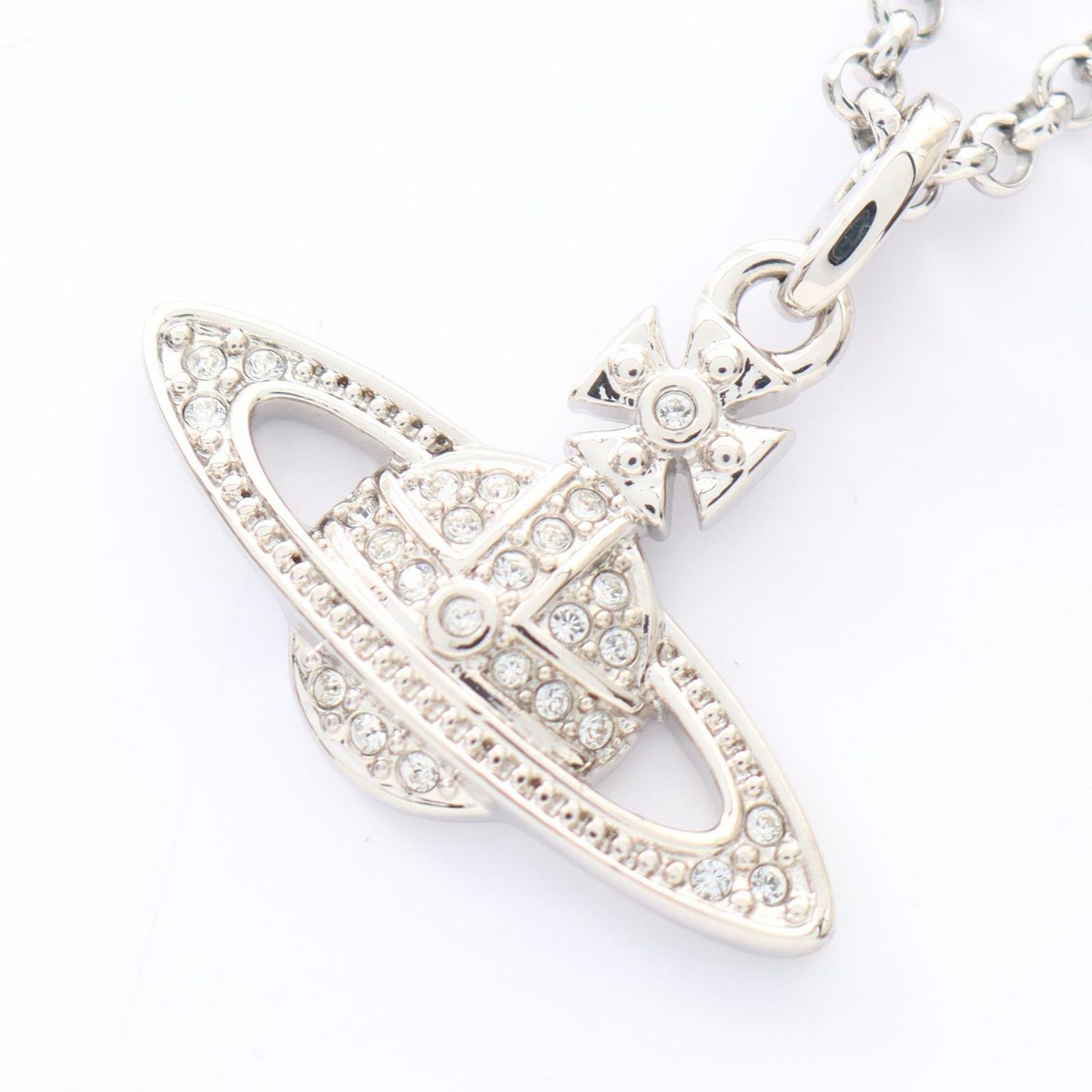 ヴィヴィアンウエストウッド Vivienne Westwood ネックレス ミニ バス レリーフ 6302008602P116 シルバー ステンレススチール ミニバスレリーフ ペンダント レディース