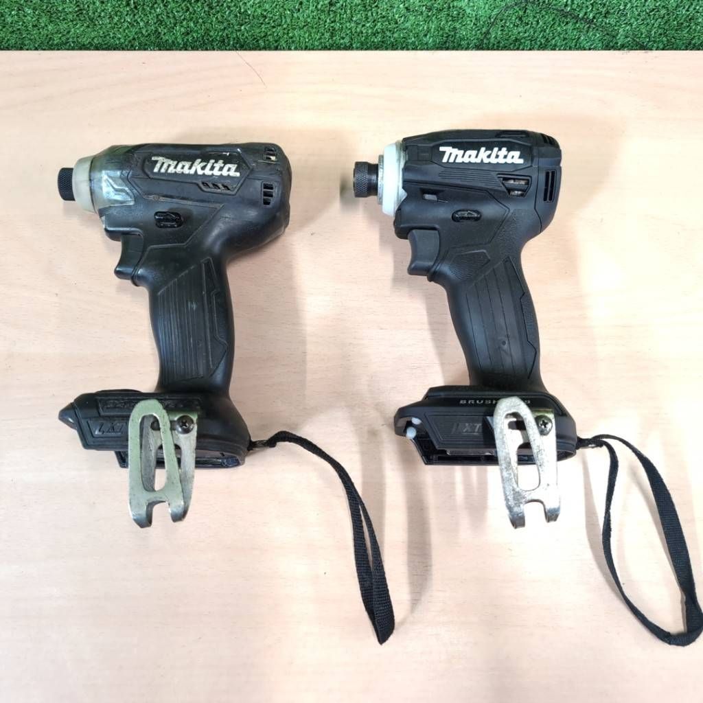 【2台セット・送料無料】マキタ 18V インパクトドライバ TD172DZB＋TD155DZB 黒 メーカー修理済