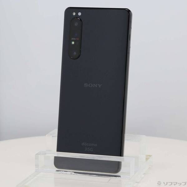 ソフマップ 〔中古品〕 Xperia 1 II 128GB ブラック SO-51A docomoロック解除SIMフリー【349】