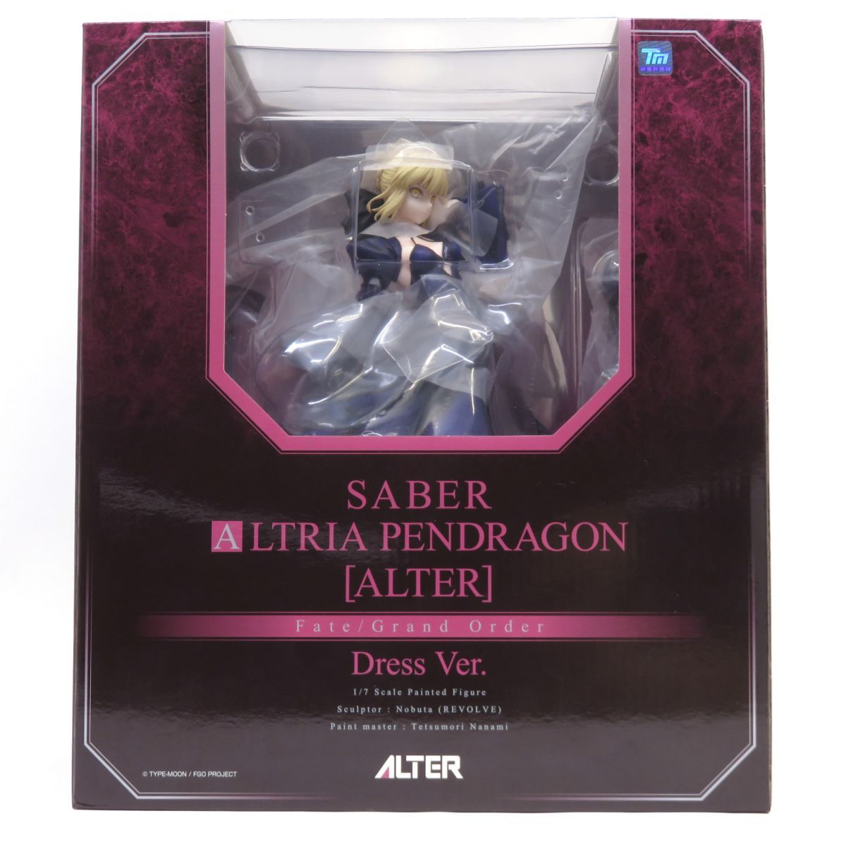アルター Fate/Grand Order セイバー/アルトリア・ペンドラゴン ドレスVer. 1/7 フィギュア ※中古