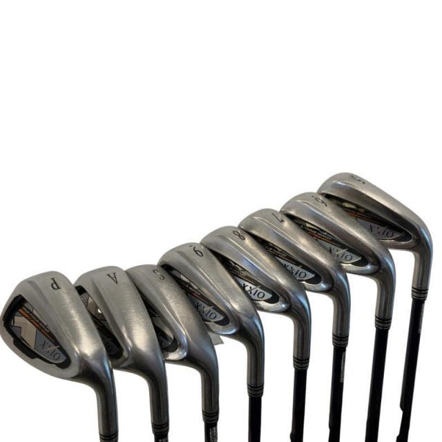 【中古】 ダンロップ XXIO(2018) 9S アイアンセット IR XXIO MP1000(アイアン) (フレックスS) メンズ 男性用 右利き 右用 Cランク ゴルフクラブ