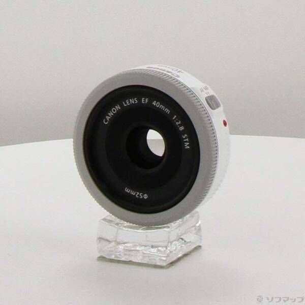 ソフマップ 〔中古品〕 Canon EF 40mm F2.8 STM (ホワイト)(レンズ)【262】