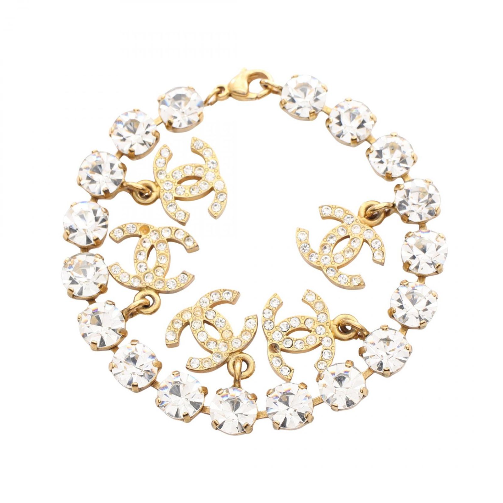 シャネル CHANEL ブレスレット ココマーク GP（ゴールドメッキ） ブレスレット レディース Used B 104,390円