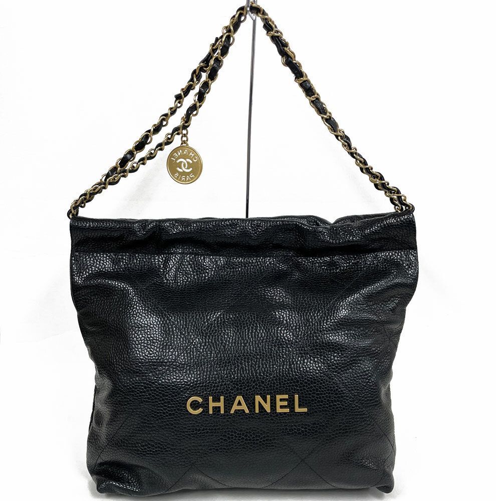 中古・美品】CHANEL/シャネル チェーンワンショルダーバッグ CHANEL22