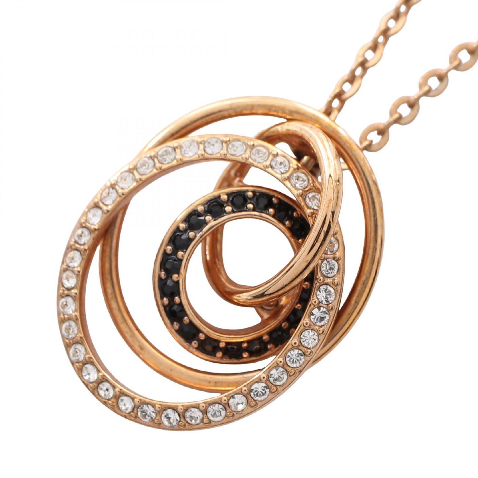スワロフスキー SWAROVSKI ネックレス Greeting Ring ペンダント 5394969 GP（ゴールドメッキ） ペンダント レディース Used A