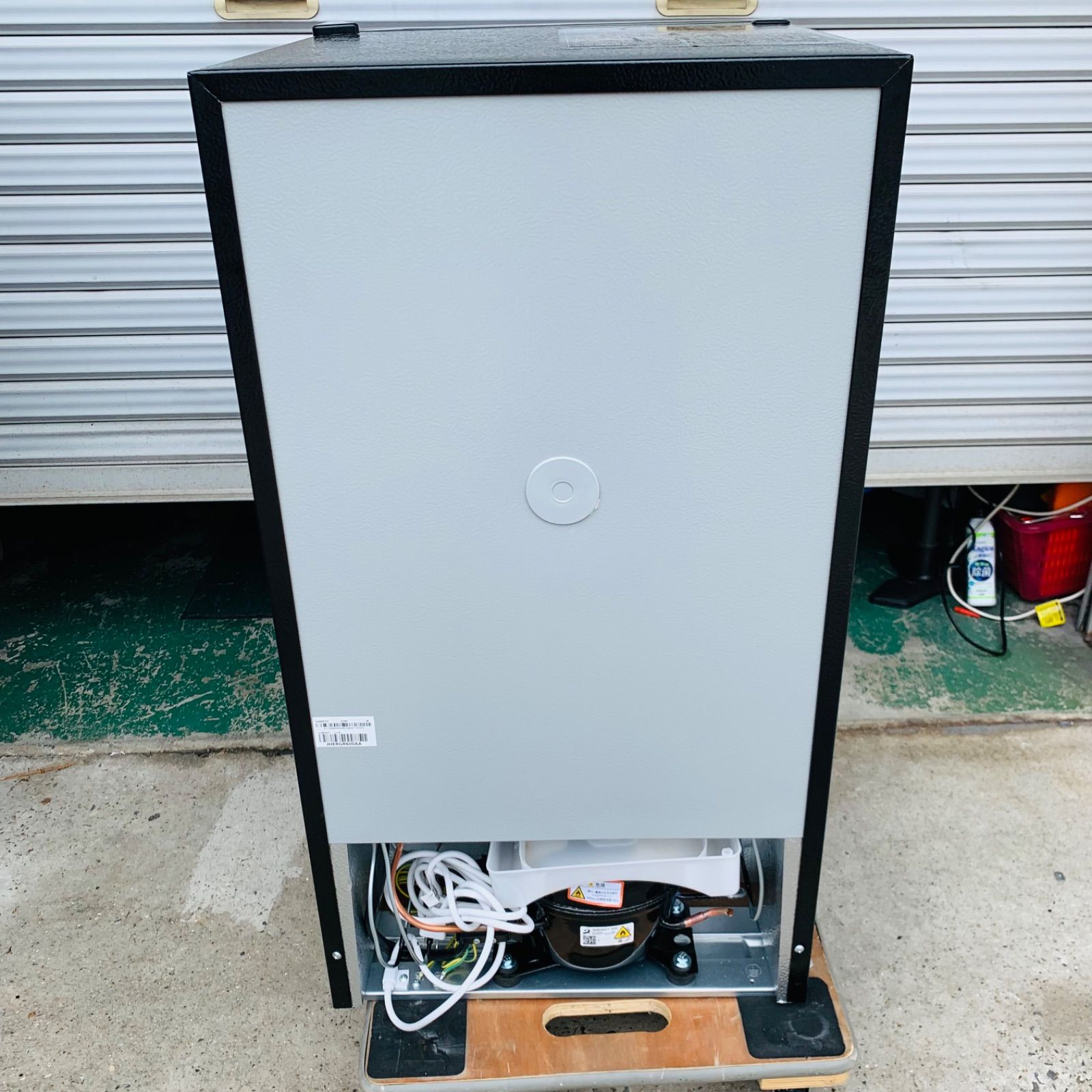 5r55. 美品 SAMKYO 95L 冷蔵庫 GU90 ブラック 2026年購入