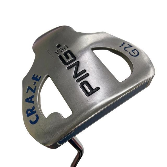 【中古】 ピン G2i CRAZ-E 34インチ パター PT スチール (フレックスその他) メンズ 男性用 右利き 右用 Cランク ゴルフクラブ