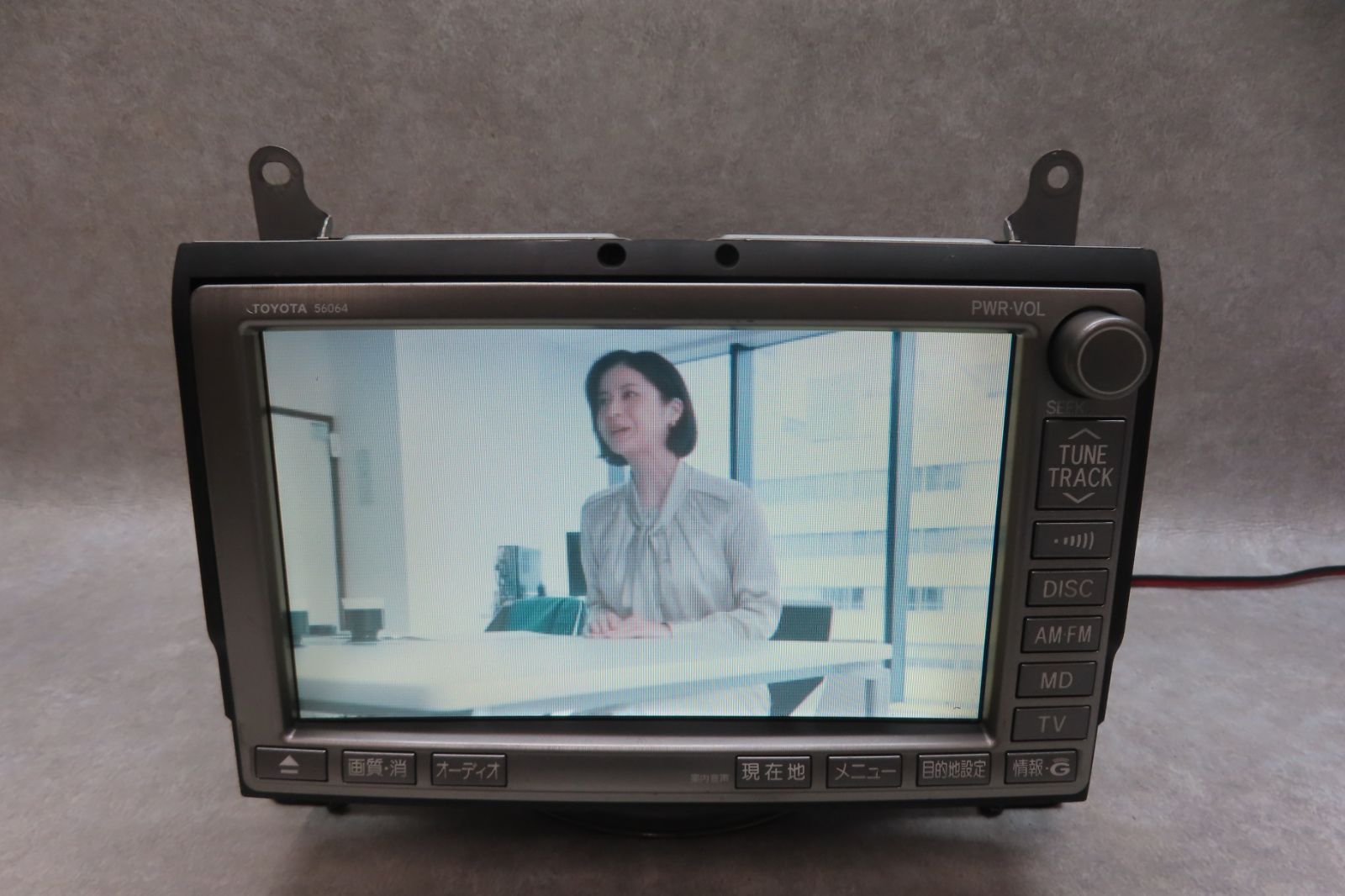 動作保証付☆F6494/アルファード 86100-58013 56064 HDDナビ ANH10