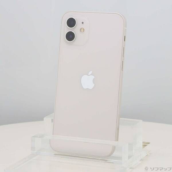 ソフマップ 〔中古品〕 iPhone12 128GB ホワイト MGHV3J／A SIMフリー【198】