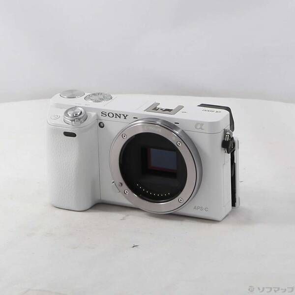 ソフマップ 〔中古品〕 SONY α6000 ILCE-6000 ボディ ホワイト【258】