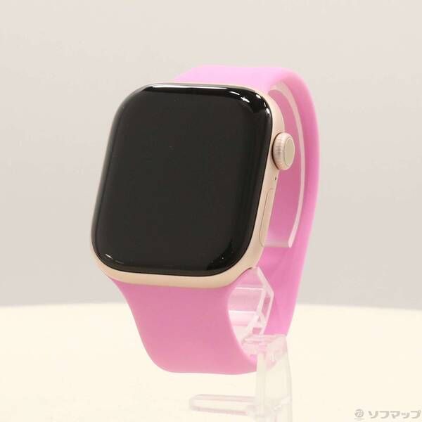 ソフマップ 〔中古品〕 Apple Watch Series 10 GPS 42mm ローズゴールドアルミニウムケース ピオニーソロループ【349】