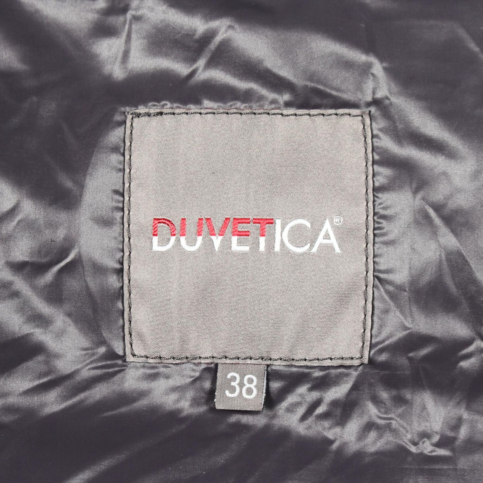 デュベティカ DUVETICA ダウンベスト FEBEDUE フード付き グレー