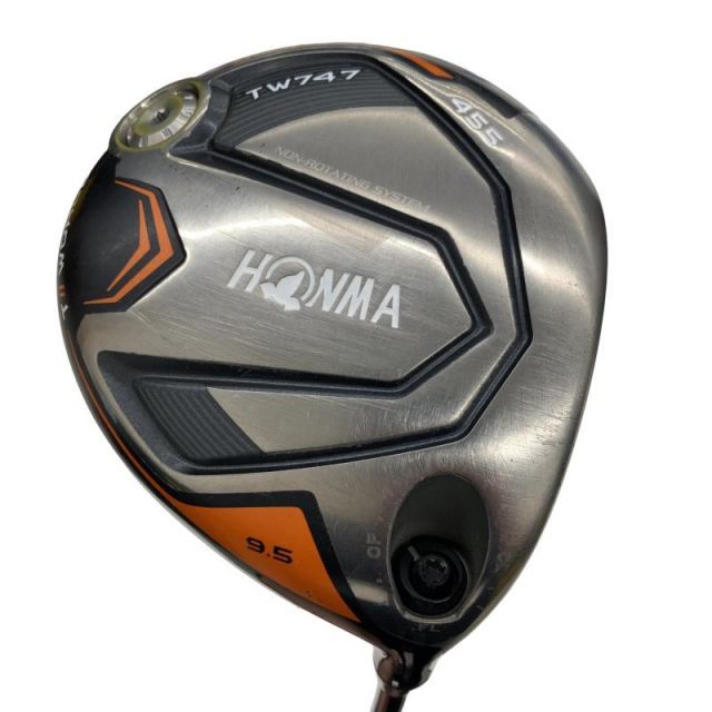中古】 本間ゴルフ TOUR WORLD TW747 455 9.5° ドライバー DR VIZARD