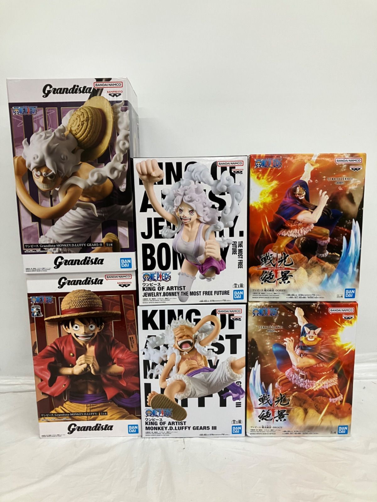 未開封 ワンピース ONE PIECE フィギュア 6種セット LF5955 f099