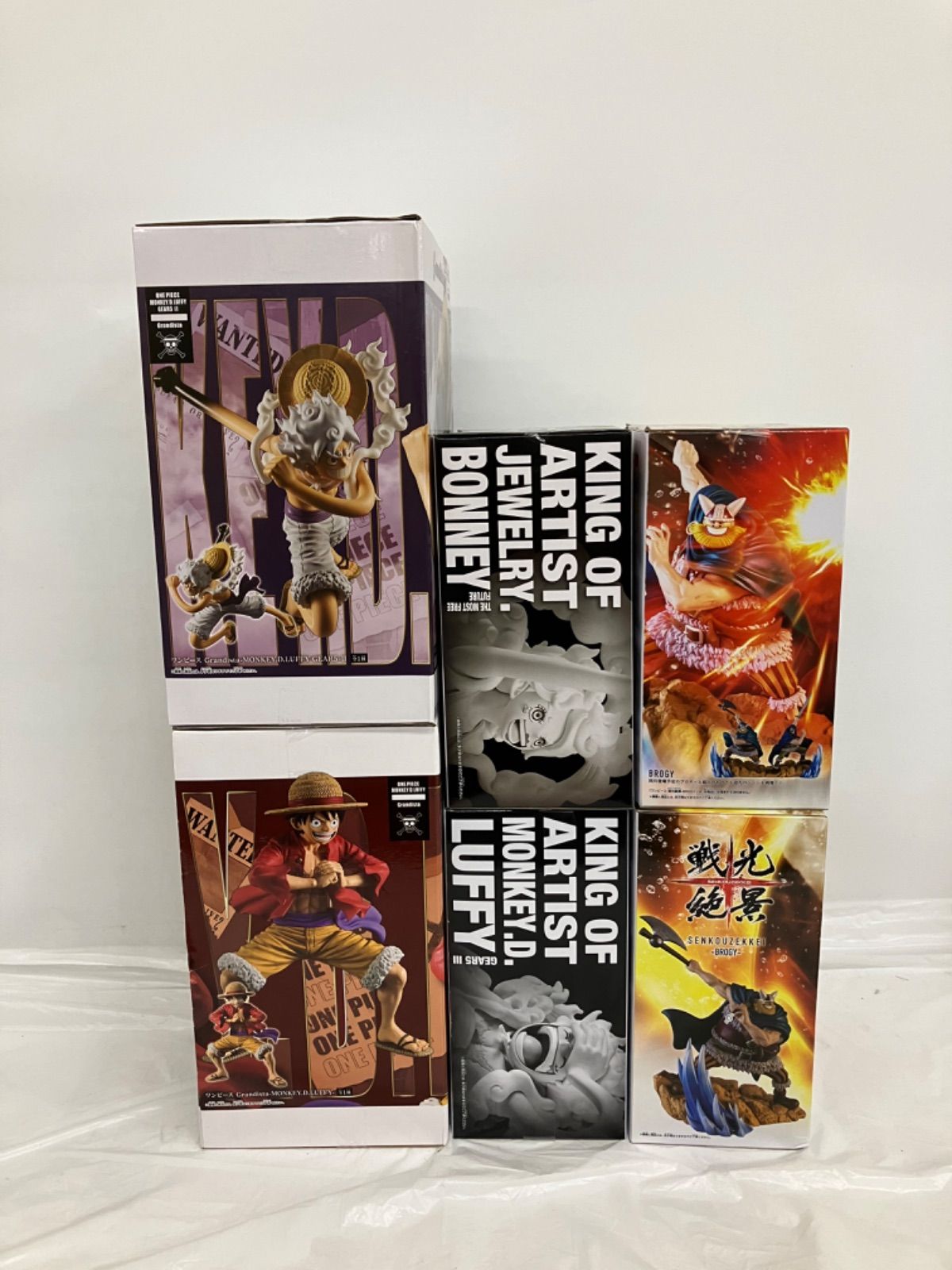 未開封 ワンピース ONE PIECE フィギュア 6種セット LF5955 f099