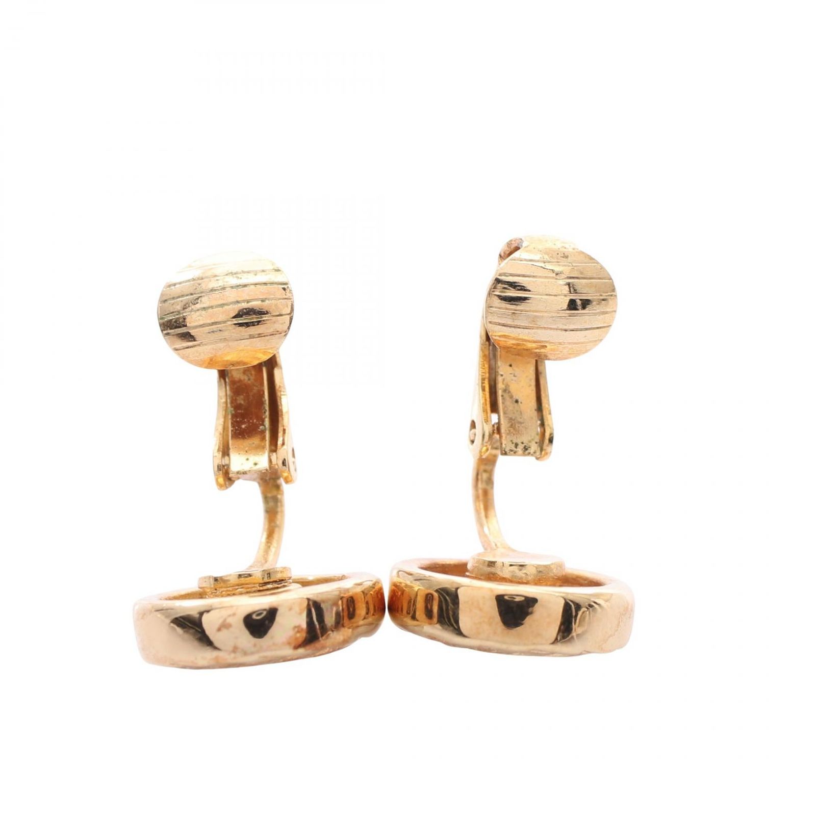 クリスチャンディオール Christian Dior イヤリング GP（ゴールドメッキ） イヤリング レディース Used B