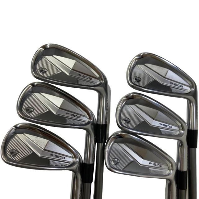 【中古】 テーラーメイド Taylor Made P・8CB(2025) 6S アイアンセット IR 純正特注シャフト (フレックスS) メンズ 男性用 右利き 右用 Cランク ゴルフクラブ