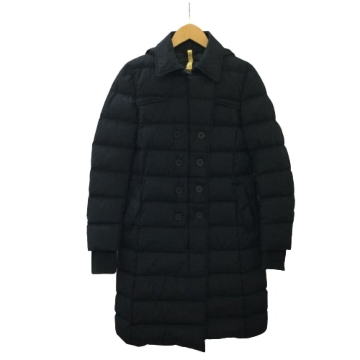 ♪♪HERNO Laminor ヘルノ レディース ダウンコート SIZE 44(L) ブラック