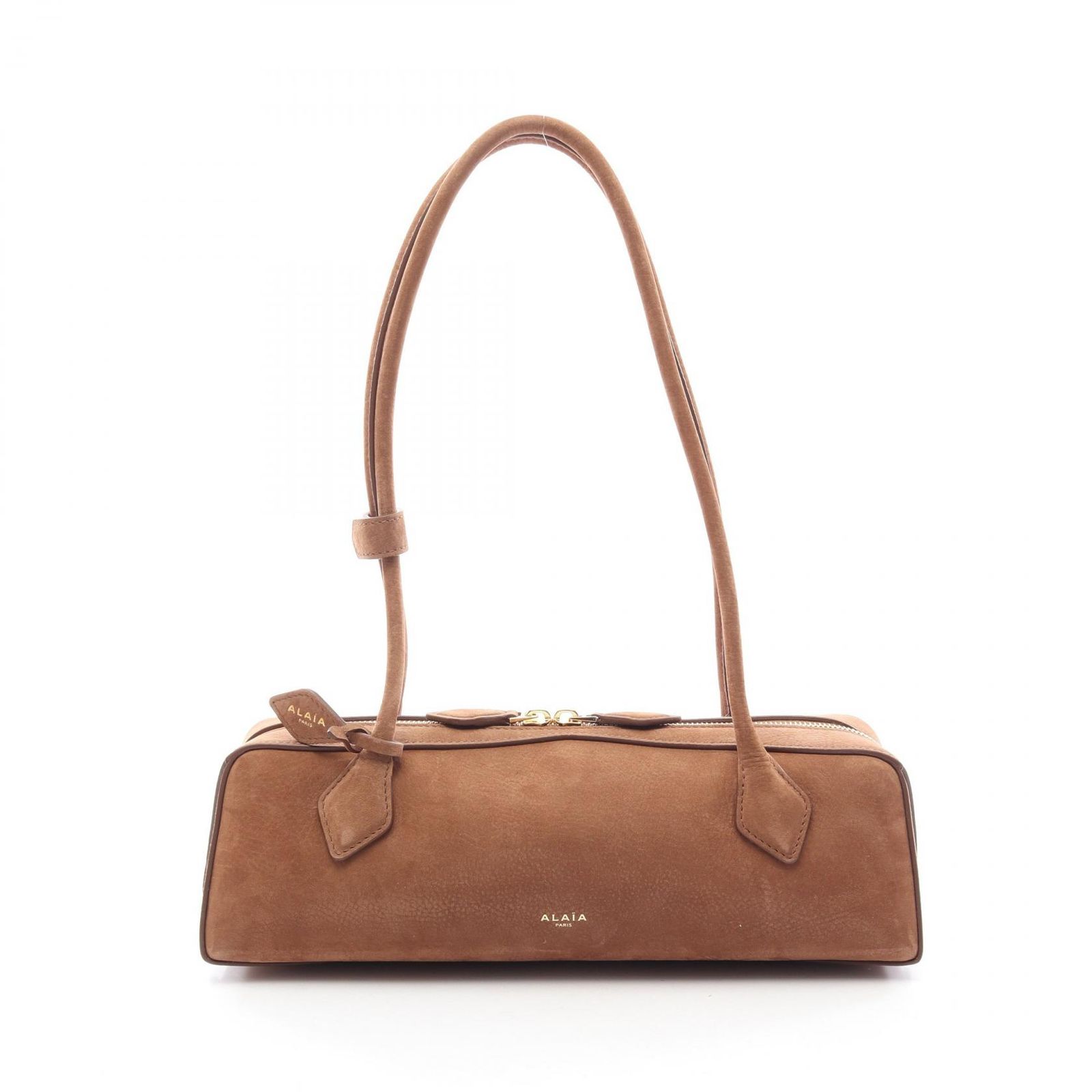 ALAIA ALAIA ショルダーバッグ LE TECKEL MEDIUM AA1S06033CA214731 ブラウン レザー ショルダーバッグ レディース 新品