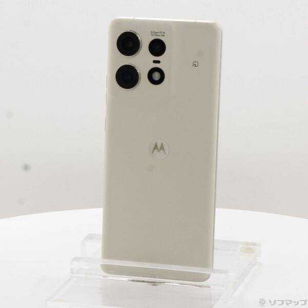 motorola edge 50s PRO SoftBank バニラクリーム ソフマップ 〔中古品〕 motorola edge 50s pro 256GB バニラクリーム
