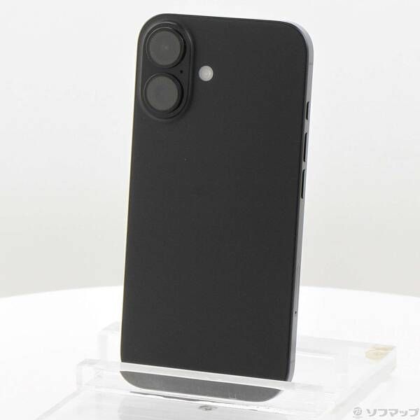 ソフマップ 〔中古品〕 iPhone16 256GB ブラック MYDW3J／A SIMフリー【262】