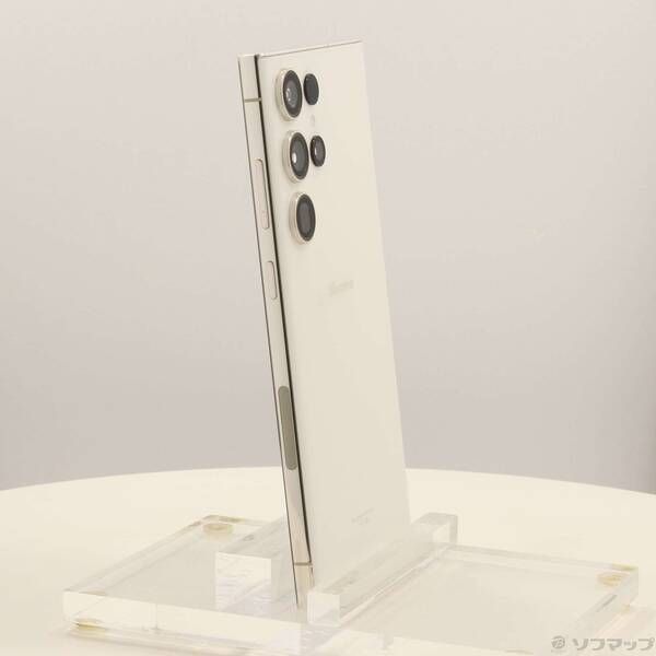 Galaxy S23 Ultra 256GB クリーム docomo SIMフリー 中古 - ソフマップ