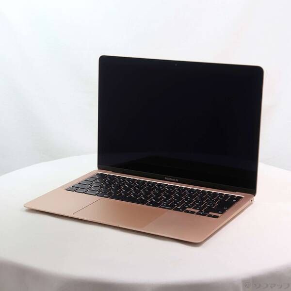 ソフマップ 〔中古品〕 MacBook Air 13.3-inch Late-2020 MGNE3J／A Apple M1 8コアCPU_8コアGPU 8GB SSD512GB ゴールド 〔26.3 Tahoe〕【258】