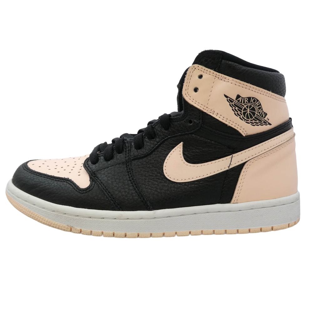 NIKE ナイキ 555088-081 Air Jordan 1 Retro High OG Crimson Tint エアジョーダン1 レトロ ハイ OG クリムゾンティント ハイカット スニーカー ブラック系 ピンク系 26cm【中古】