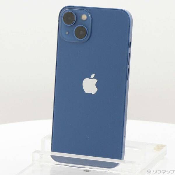 ソフマップ 〔中古品〕 iPhone13 128GB ブルー MLNG3J／A SIMフリー【269】