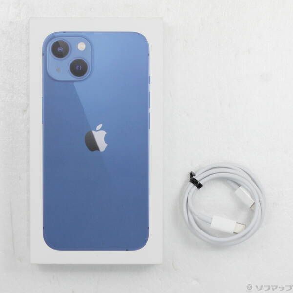 ソフマップ 〔中古品〕 iPhone13 128GB ブルー MLNG3J／A SIMフリー【269】