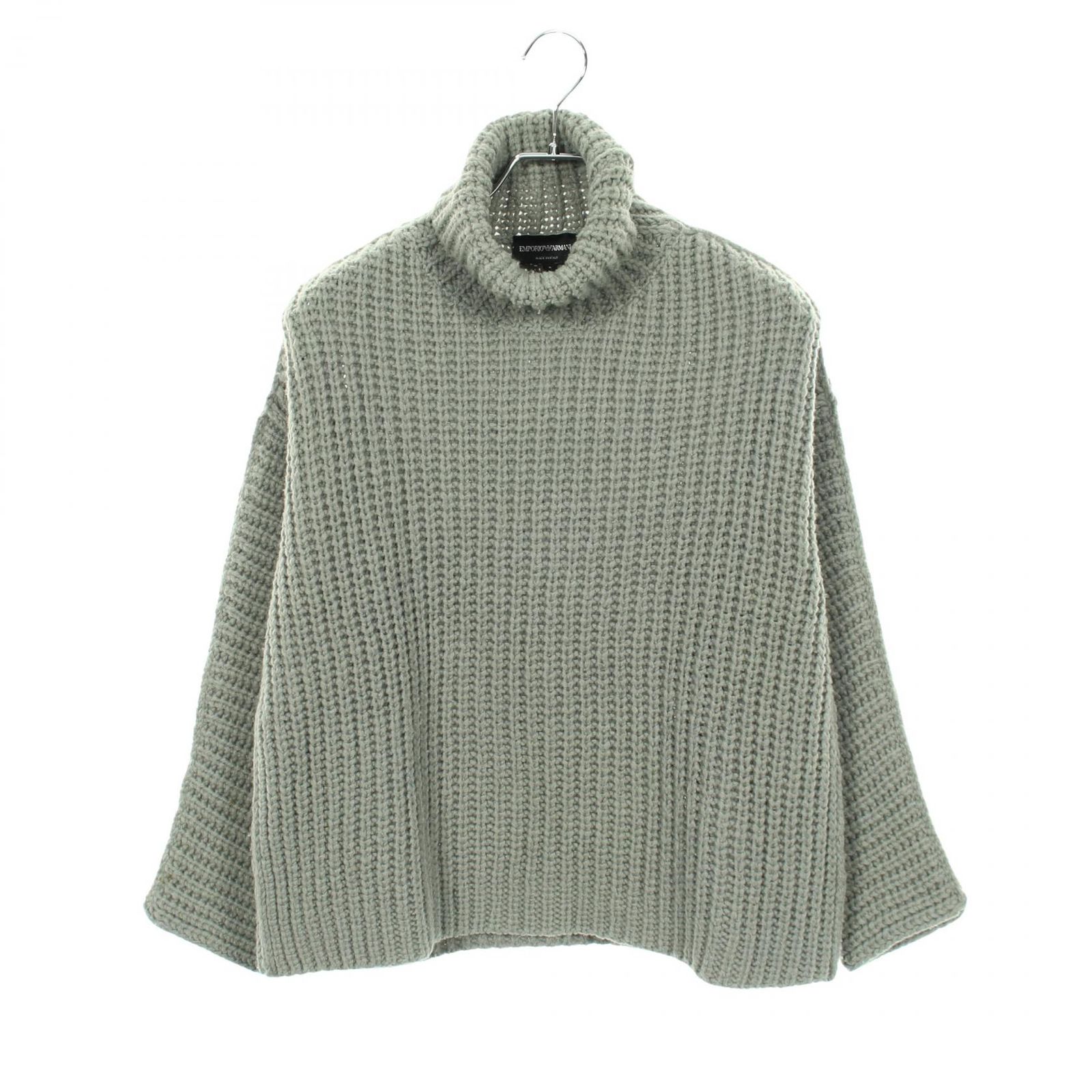 エンポリオ・アルマーニ Emporio Armani ニット タートルネック 6X1M21 ウール ニット レディース Used A