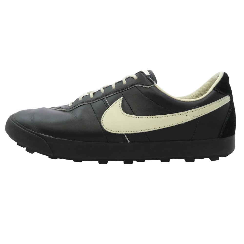 NIKE ナイキ FJ9821-001 × BODE Astro Grabber Black and Coconut Milk ボーディアストログラバー ブラック アンド ココナッツミルク ローカット レザー スニーカー ブラック系 27cm【中古】
