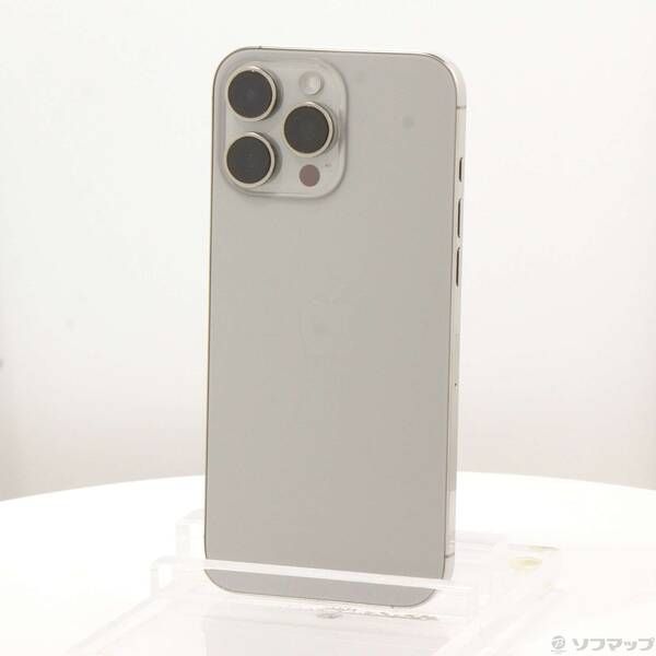 ソフマップ 〔中古品〕 iPhone16 Pro Max 256GB ナチュラルチタニウム MYWK3J／A SIMフリー【344】