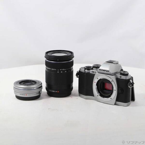 ソフマップ 〔中古品〕 OM-D E-M10 EZ ダブルズームキット (シルバー)【297】