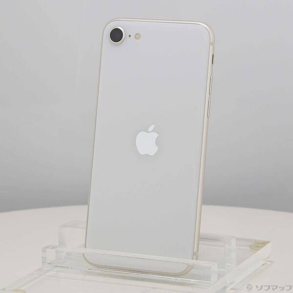 ソフマップ 〔中古品〕 iPhone SE 第3世代 64GB スターライト MMYD3J／A SIMフリー【344】