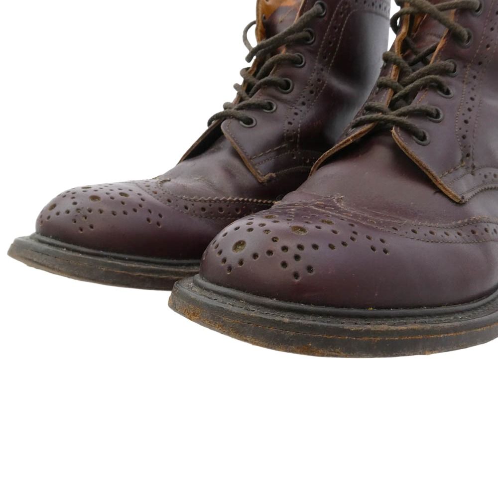 Tricker's トリッカーズ カントリーブーツUK8.5 ウィングチップ Tricker's トリッカーズ 5180 ウィングチップ カントリー ブーツ