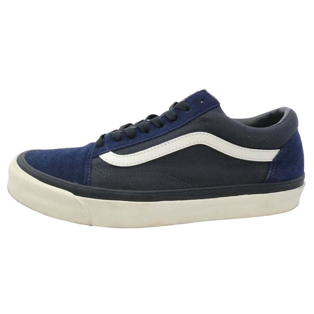 WTAPS ダブルタップス VN0A36C8U9X × VANS OG Old Skool LX Dress Blue バンズ OG オールドスクール LX ドレス ブルー ネイビー系 27.5cm【中古】