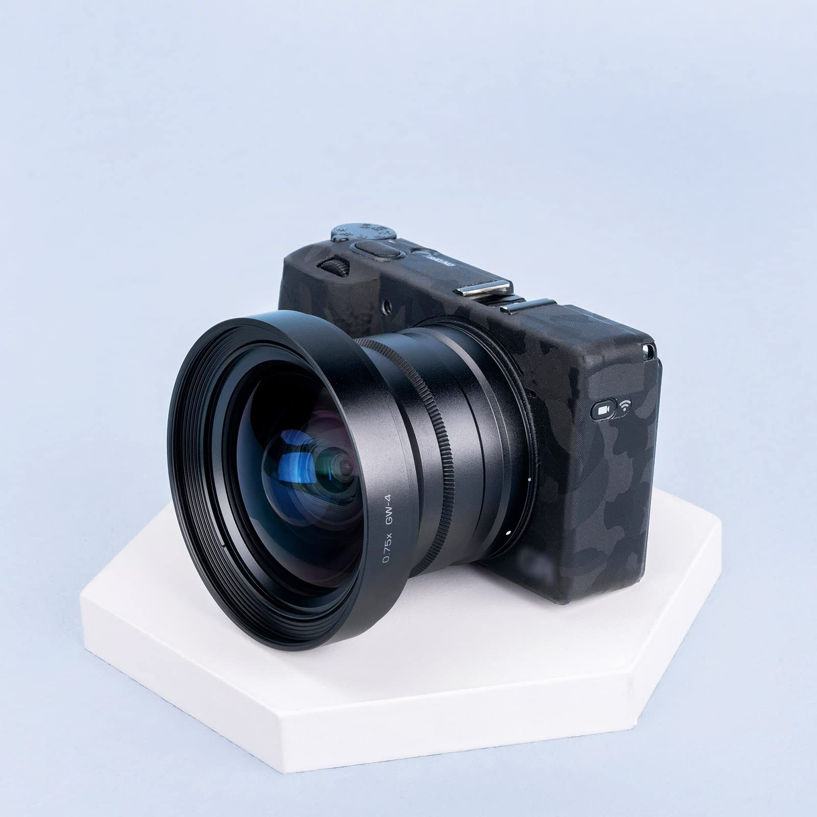 JJC GA-1 レンズアダプター Ricoh GW-4 ワイドコンバージョンレンズ 