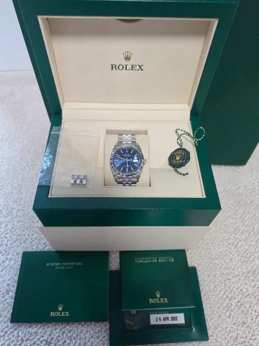 36 ROLEX デイジャスト デニム版 36mm 126234