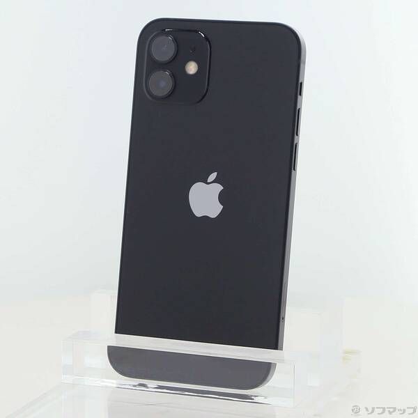 ソフマップ 〔中古品〕 iPhone12 64GB ブラック MGHN3J／A SIMフリー【198】