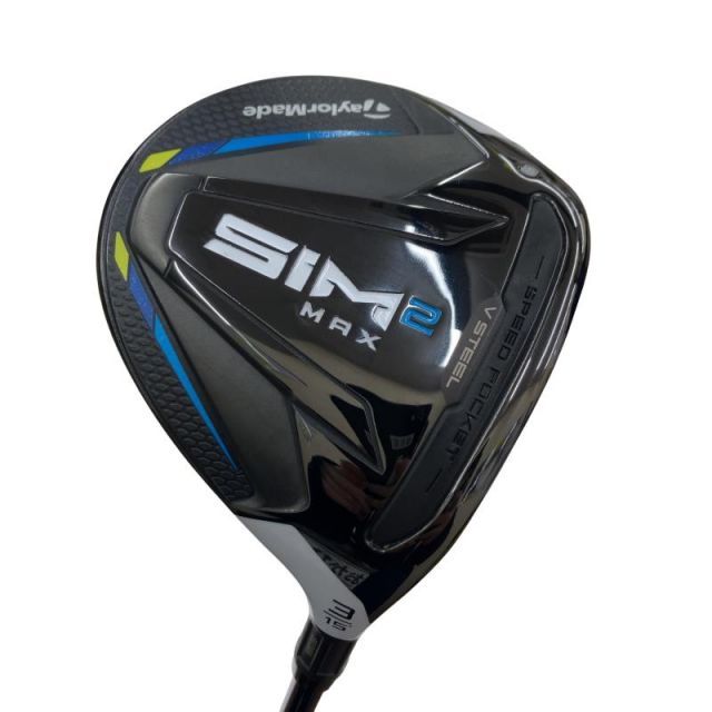 【中古】 テーラーメイド SIM2 MAX 3W フェアウェイウッド FW TENSEI BLUE TM50(SIM2 FW) (フレックスS) メンズ 男性用 右利き 右用 Cランク ゴルフクラブ